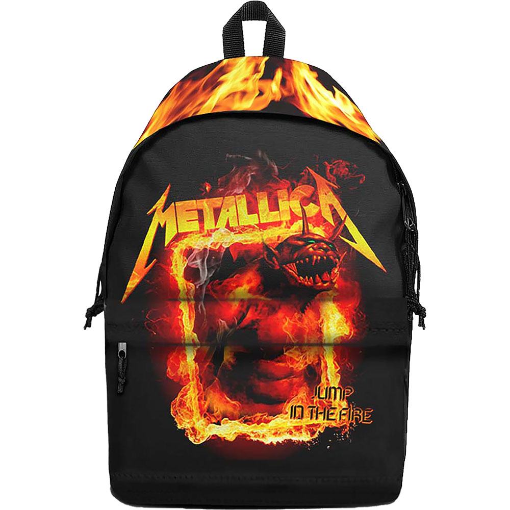 Rocksax Metallica - Jump In The Fire Rugtas - Zwart